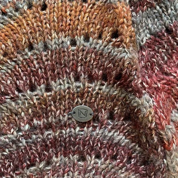 Noble Outfitters Sweater Womens XL Multicolor Long Sleeve Equestrian Apparel - Picture 9 of 10